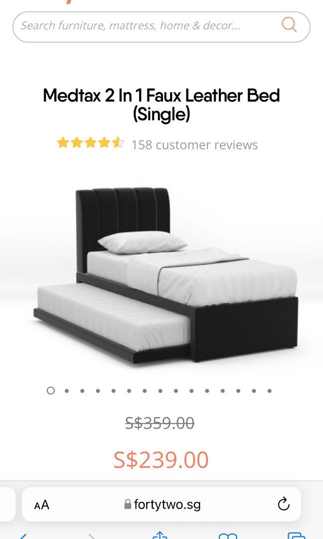 Bed Frame (Category: Bed Frames & Mattresses) located in Singapore. Submitted by swapp_stone (Listing ID 1168079792, Image 1). Description: Bed frame for sell. Pickup location Kembangan MRT. .
