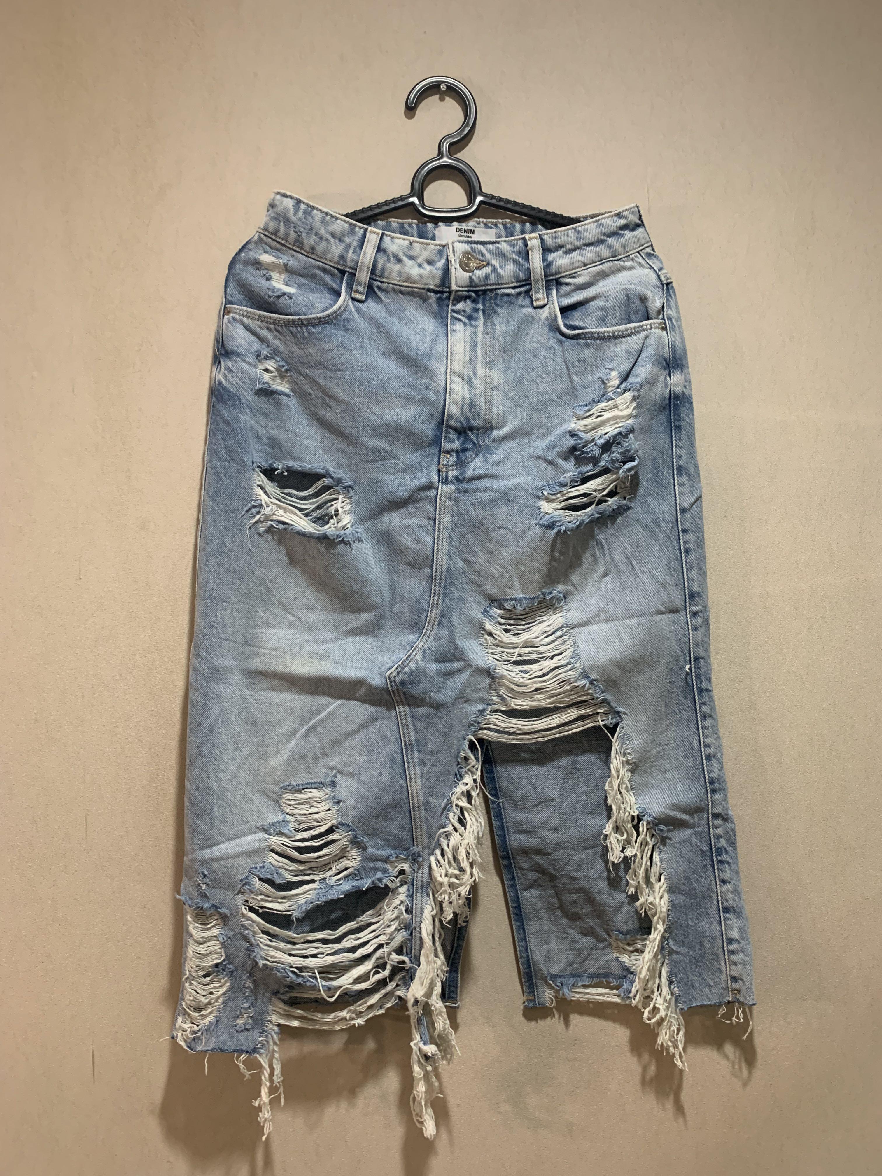 Bershka denim, Fesyen Wanita, Pakaian 