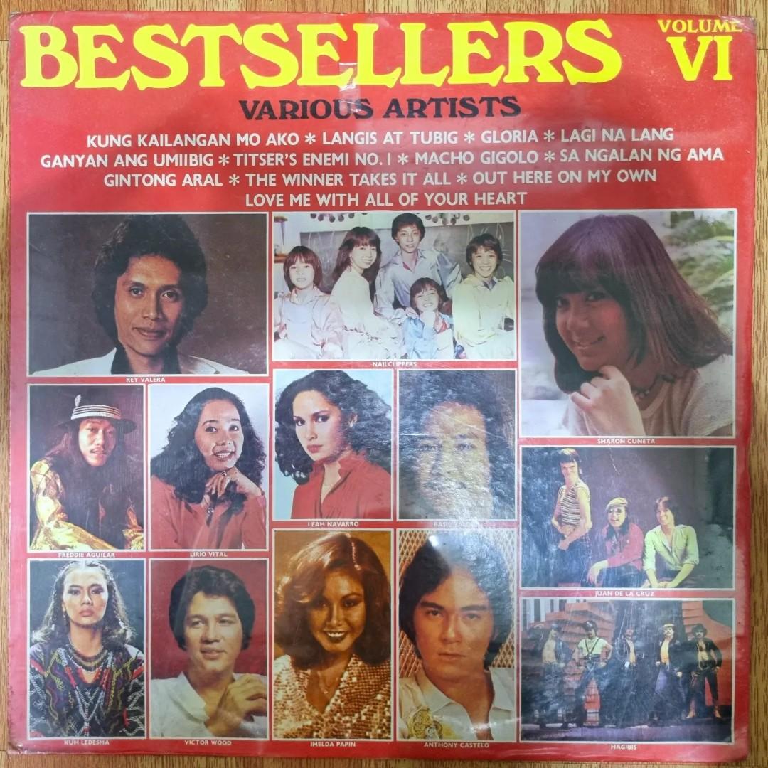 BESTSELLERS VOLUME 6 RARE OPM PLAKA VINYL LONG PLAYING RECORDS, Hobbies