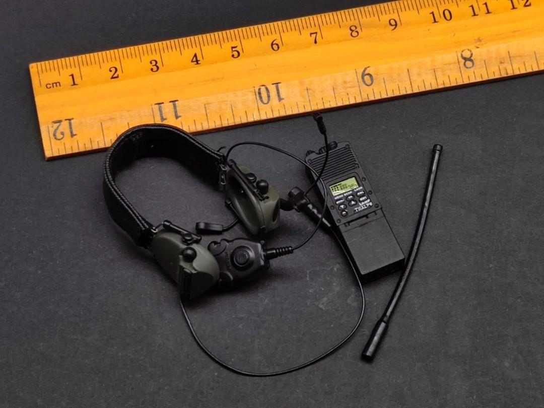 MINI volte US Navy Seal Team Six M010 Radio & Headset Loose SCALA 1/6th 