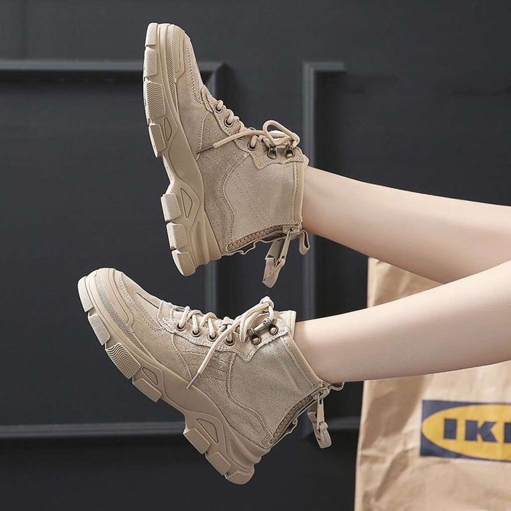 boots khaki