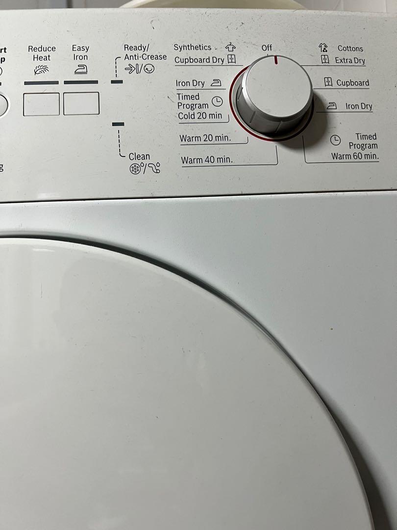 Bosch clothes dryer, TV & Home Appliances, Washing Machines and Dryers
