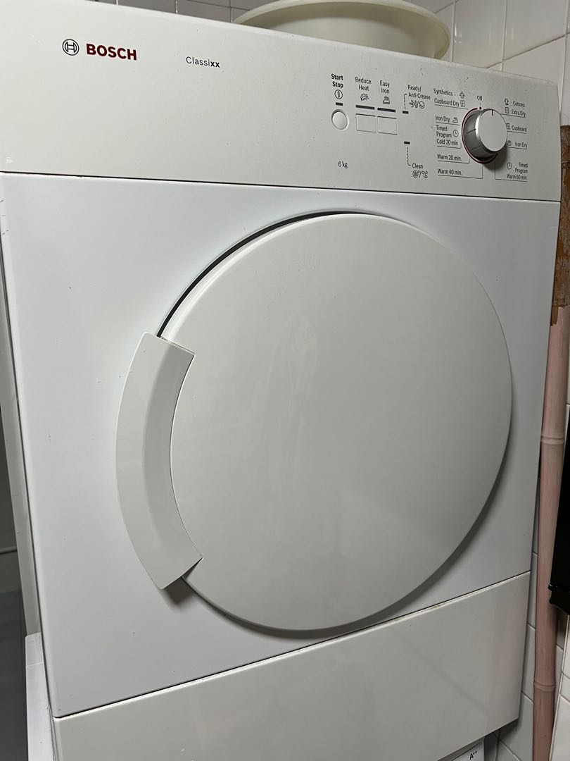 Bosch clothes dryer, TV & Home Appliances, Washing Machines and Dryers