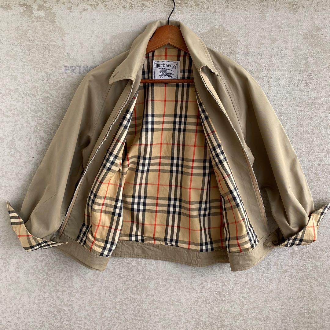 BURBERRY Nova Check Harrington Jacket