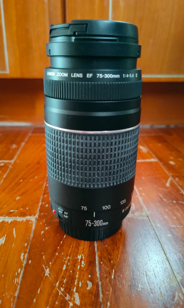 Canon Ef 75 300mm Zoom Lens 1 4 Ii Photography Lens Kits On Carousell