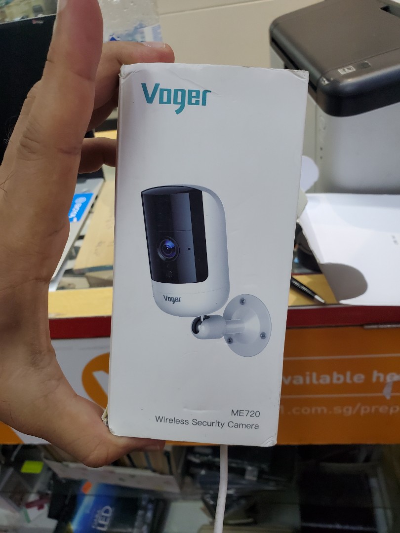 Voger Wireless Security Camera Outdoor ME720, Everything Else on Carousell