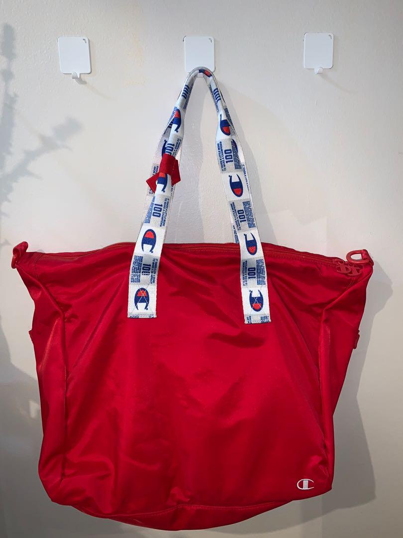 Champion tote bag red store