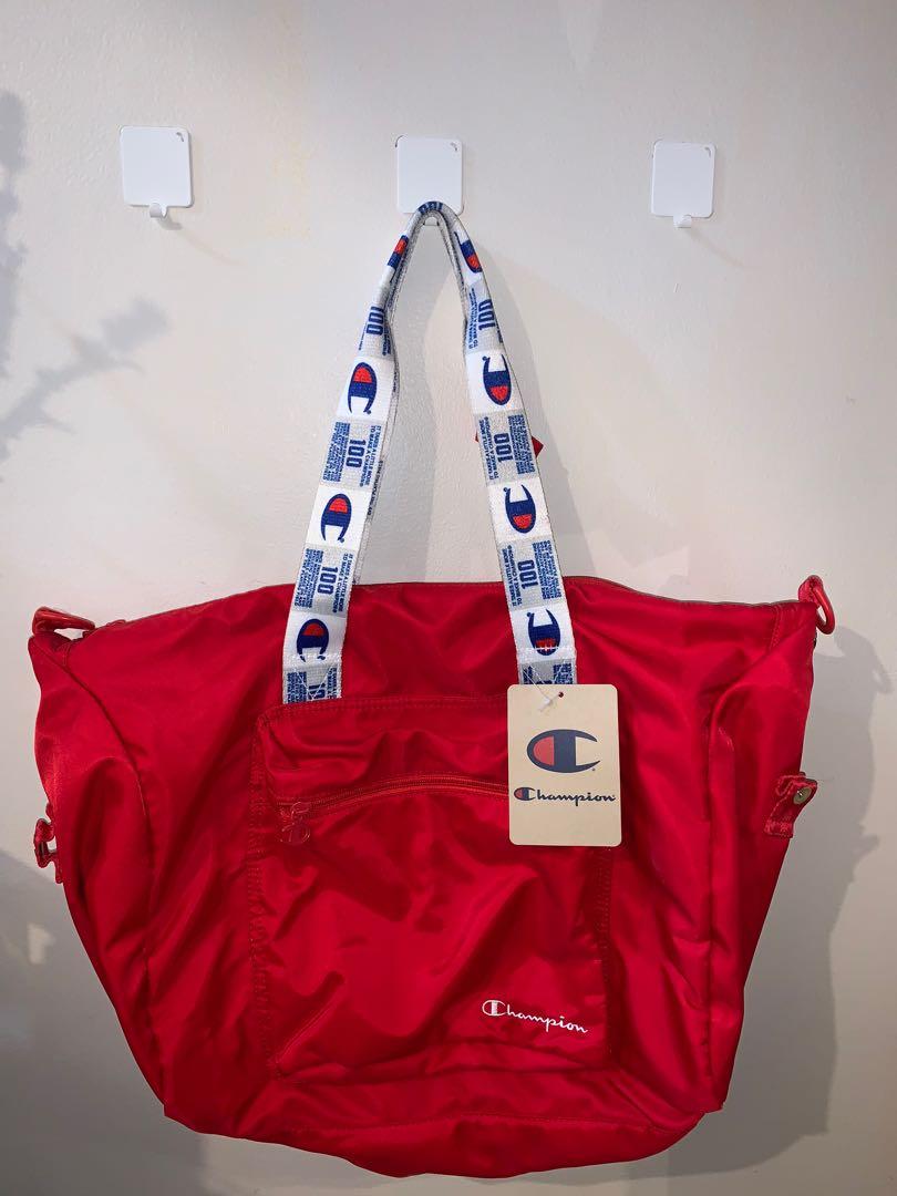 Champion tote bag red store