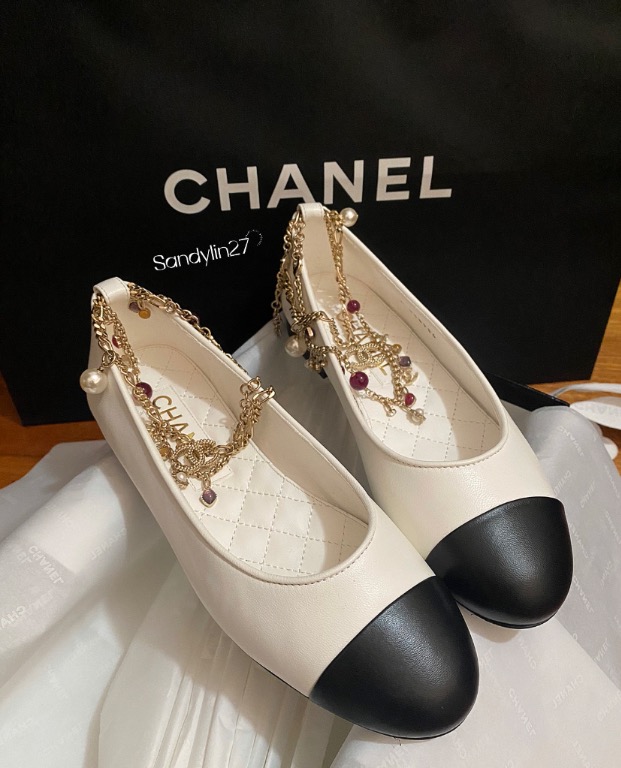Chanel ballerina shoes size 36, Luxury, Sneakers & Footwear on