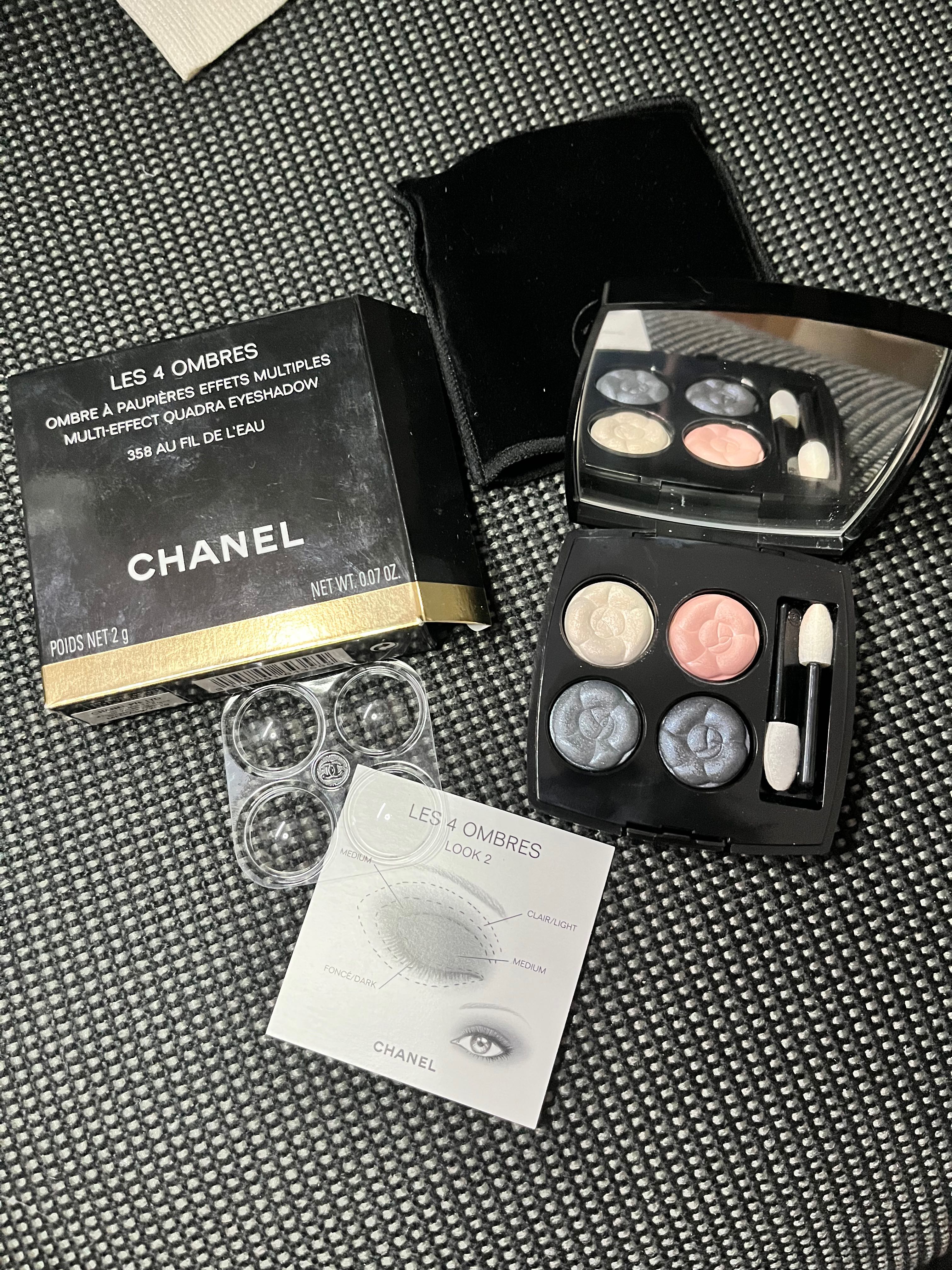 Chanel limited edition eye shadow eyeshadow Les 4 Ombres 358