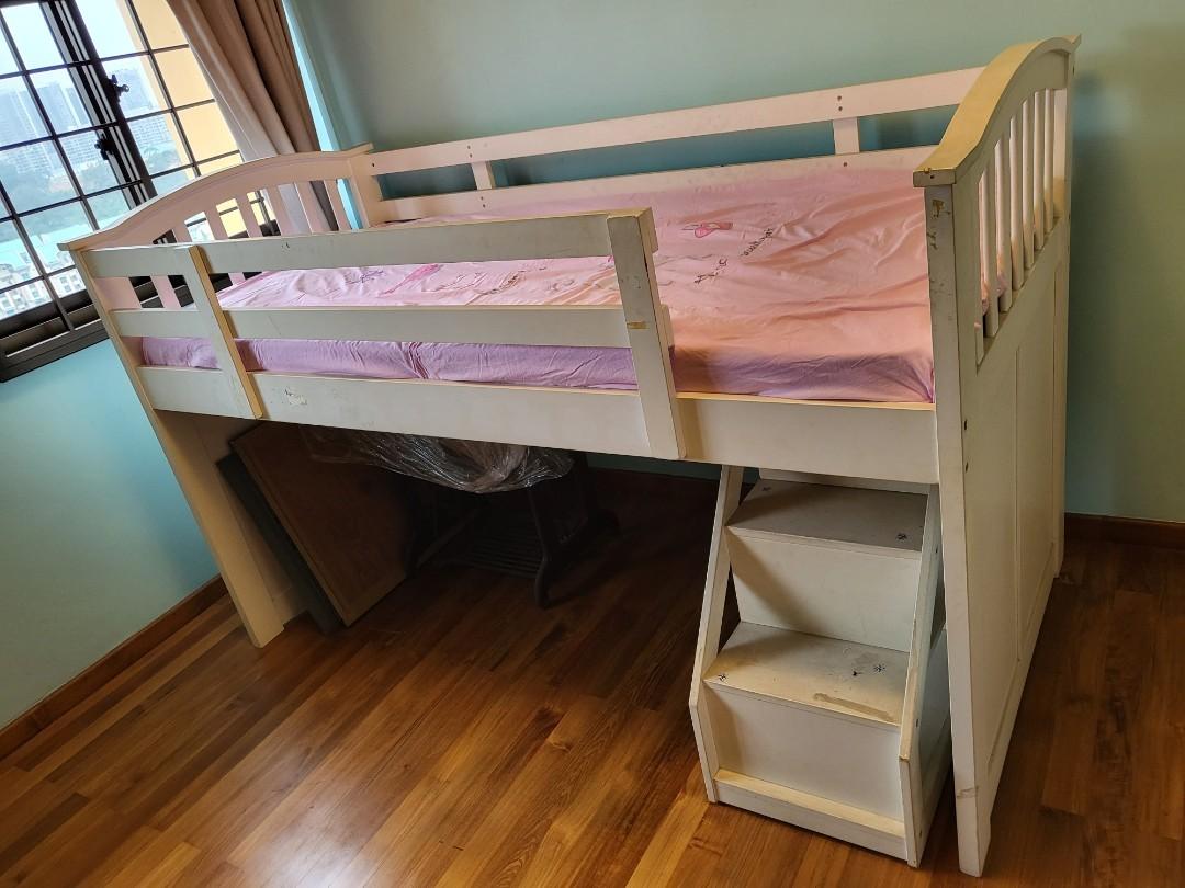 Children loft bed, Furniture & Home Living, Furniture, Bed Frames