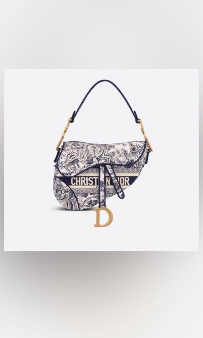 Dior tiger saddle bag online