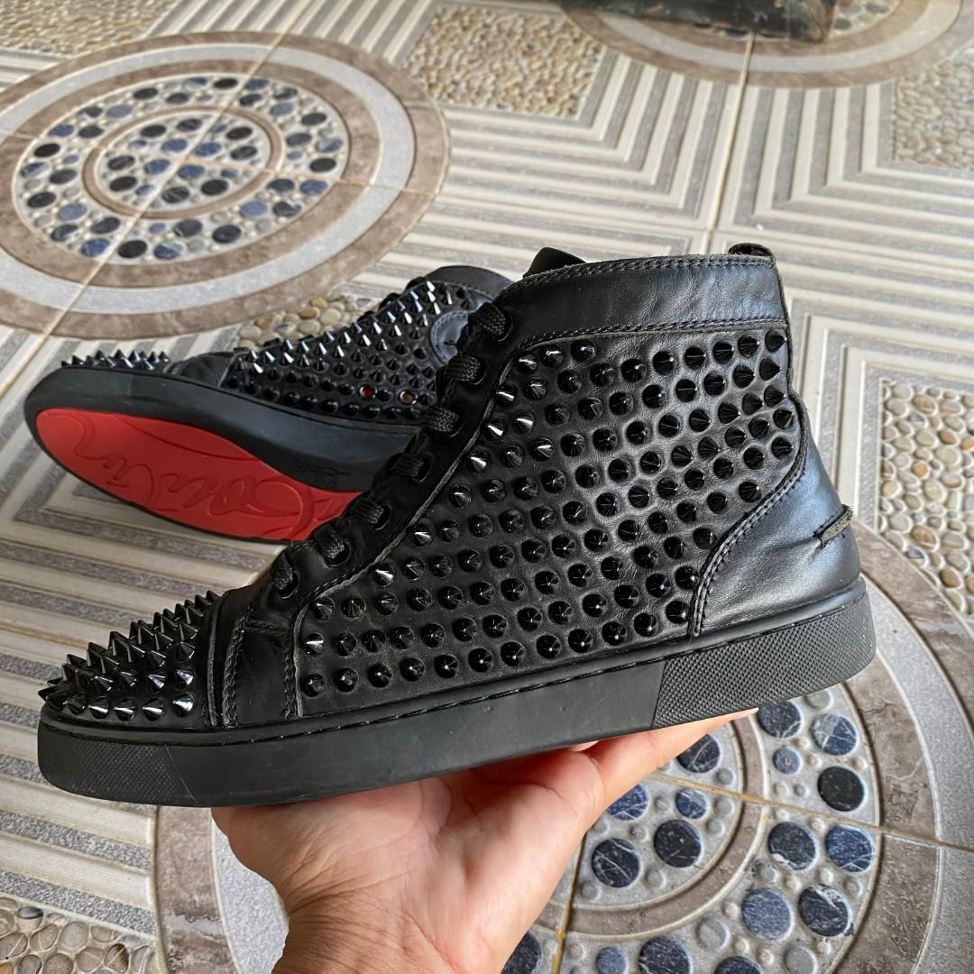 Christian Louboutin Spikes Calf High 