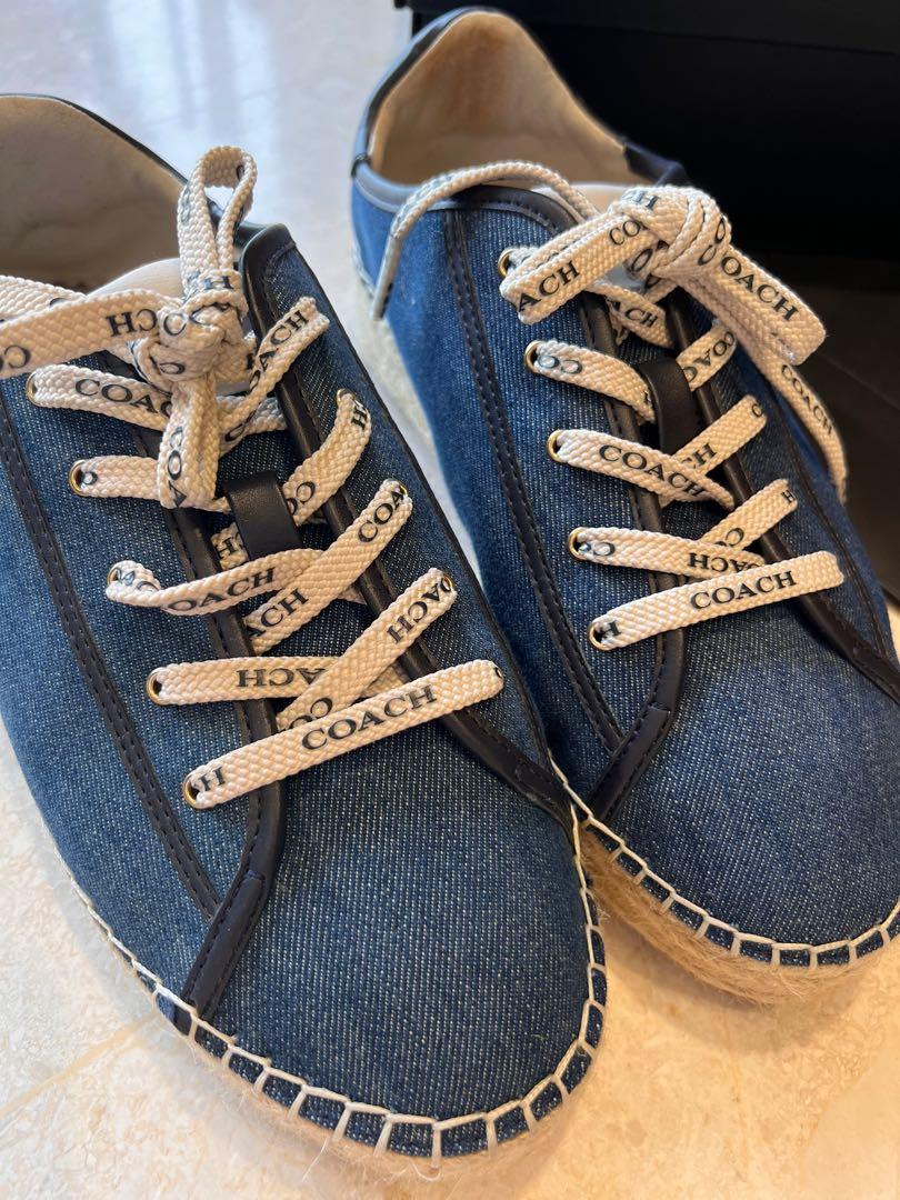 Coach Cate Denim Espadrille ladies Sneakers