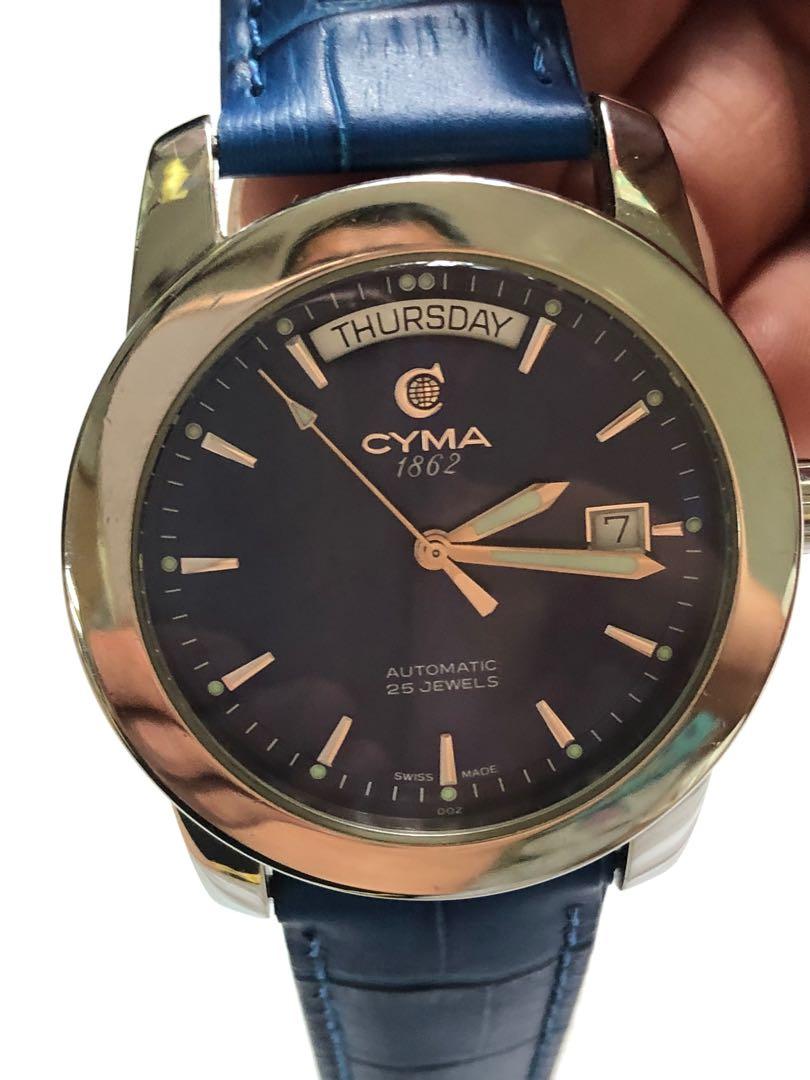 Cyma automatic 25 jewels on sale