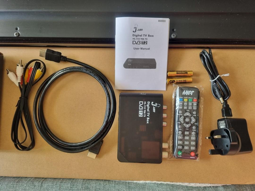 Digital TV Box + antenna, TV & Home Appliances, TV & Entertainment, TV