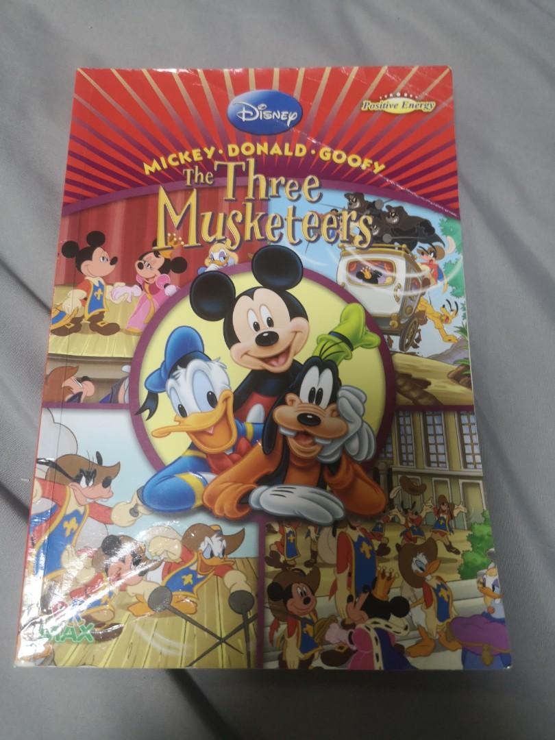 mickey donald goofy the three musketeers vhs