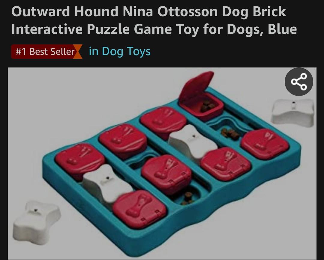 Nina Ottosson - Level 4 Dog Puzzle, Pet Supplies, Homes & Other Pet  Accessories on Carousell