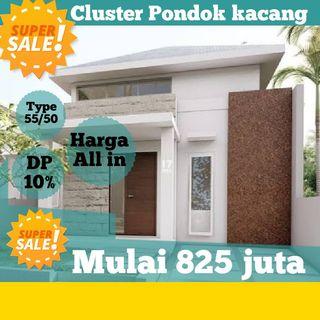 DP 41.250.000 Rumah samping graha bintaro
