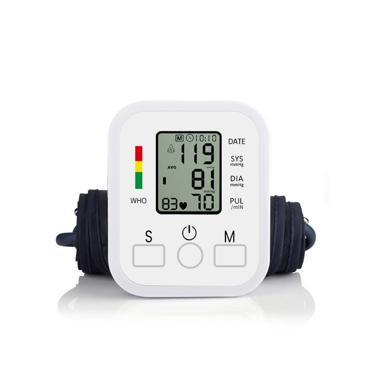 Electronic Arm Cuff Blood Pressure Monitor LCD Digital BP