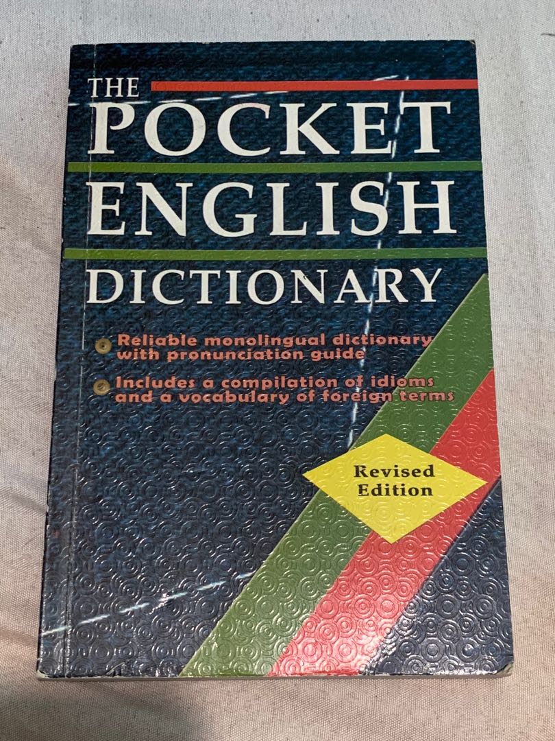 ENGLISH POCKET DICTIONARY, Hobbies & Toys, Books & Magazines, Textbooks