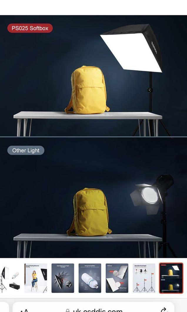 ESDDI PS040 Softbox Photography Lighting, Photography, Photography