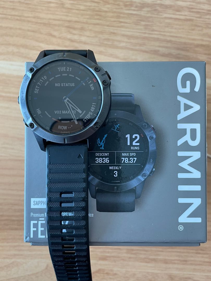 Garmin fenix 6 Sapphire, Premium Multisport GPS Watch, Features Mapping