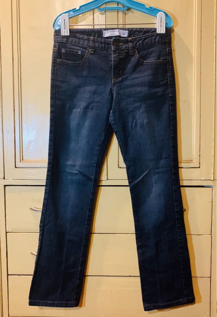 Giordano Jeans Perfect straight Fit, Women's Fashion, Bottoms, Jeans on ...