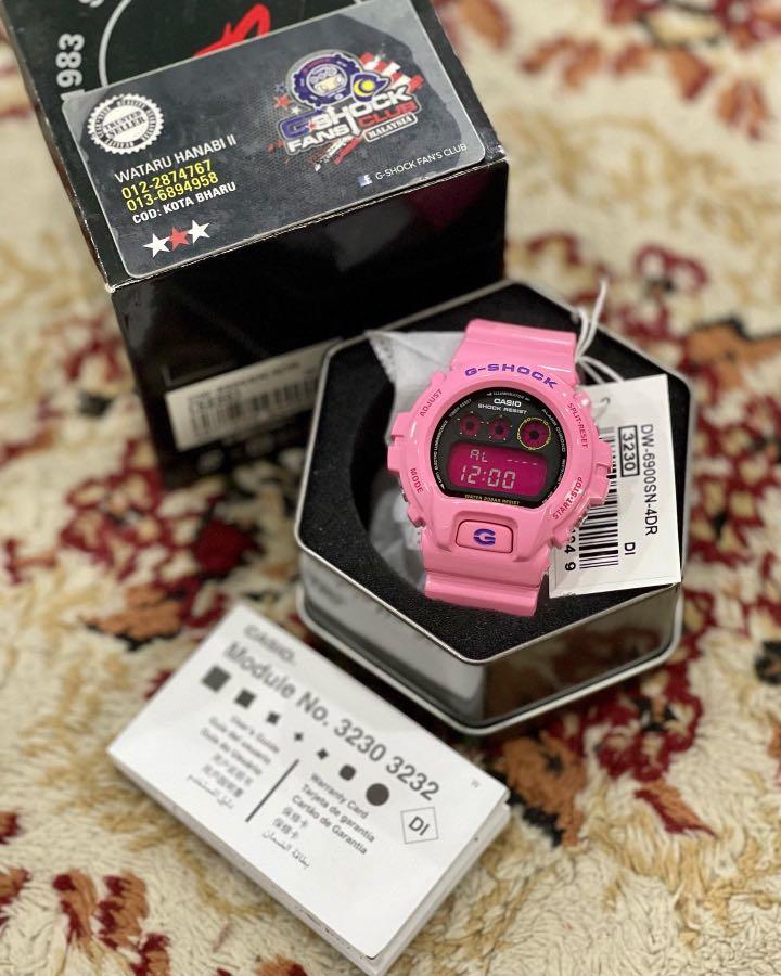 Jam g shock best sale pink