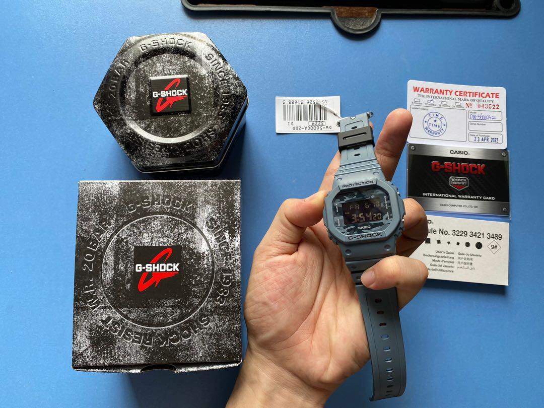 G shock top petak camo