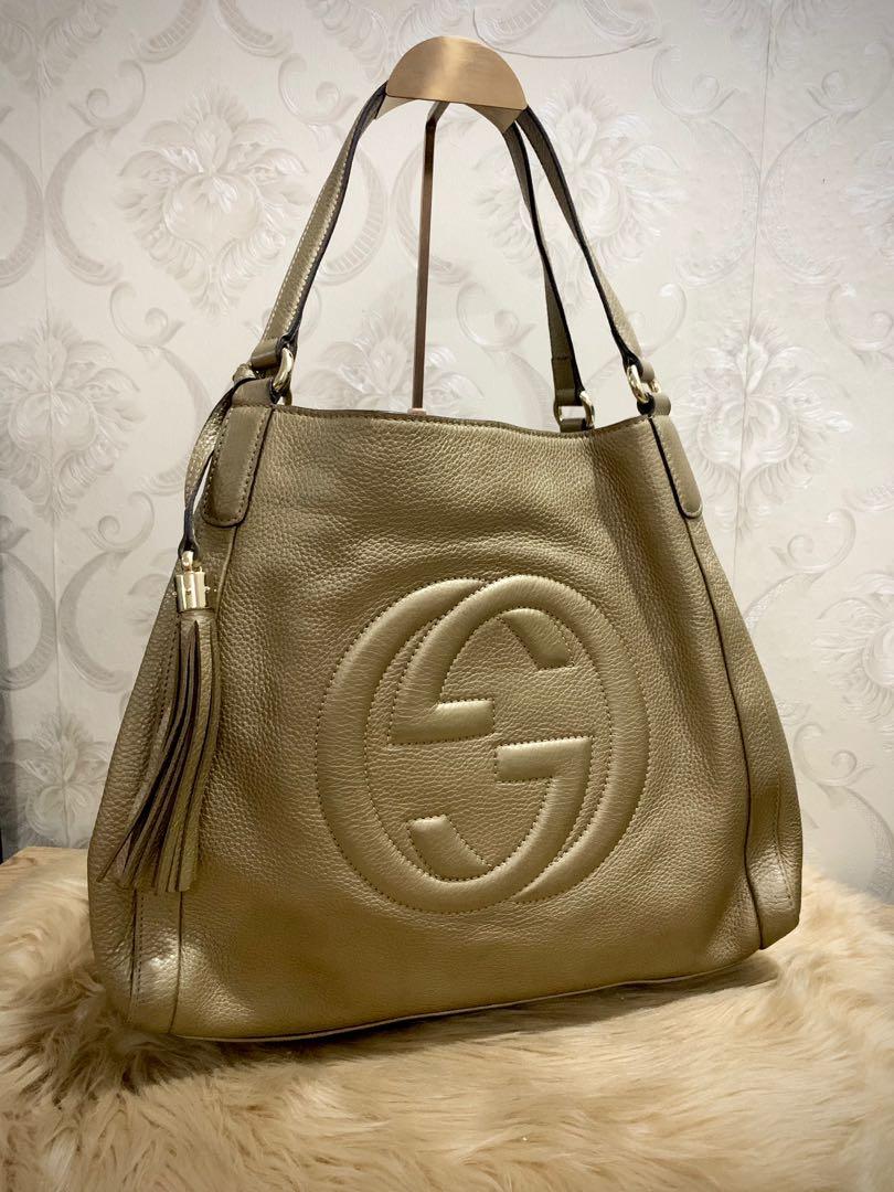 Gucci soho hobo, Luxury, Bags & Wallets on Carousell