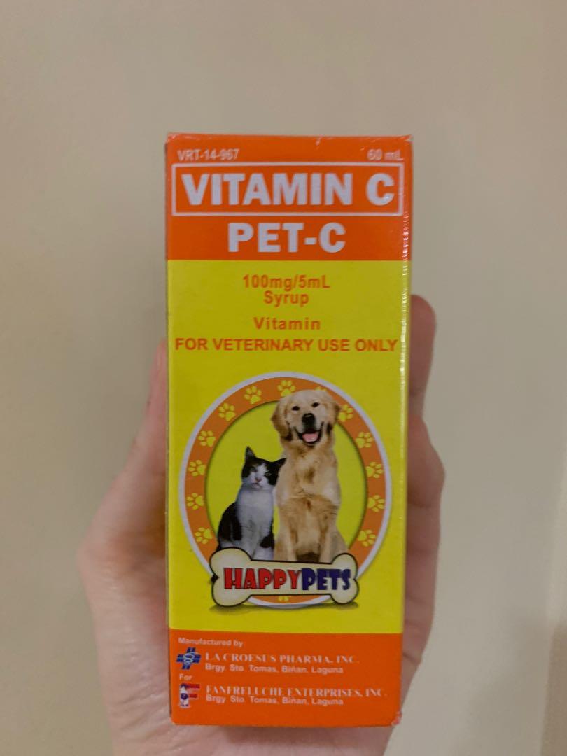 Happy Pets Vitamin C Pet C 60ml Pet Supplies Pet Food on Carousell