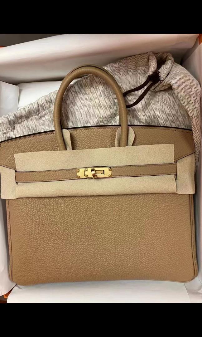 Hermes Birkin 25cm Chai Togo GHW