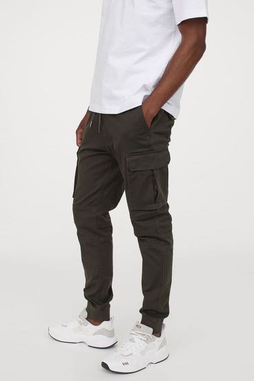 H and m slim hotsell fit joggers