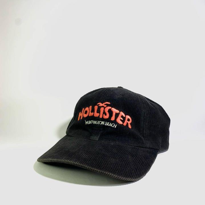 Holister corduroy cap, Fesyen Pria 