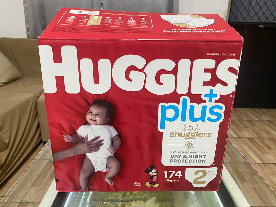 Huggies Plus Snugglers Tape, Babies & Kids, Bathing & Changing, Diapers