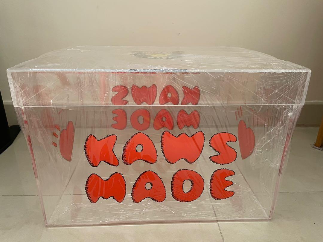 HUMAN MADE X KAWS ACRYLIC BOX, 興趣及遊戲, 手作＆自家設計, 其他