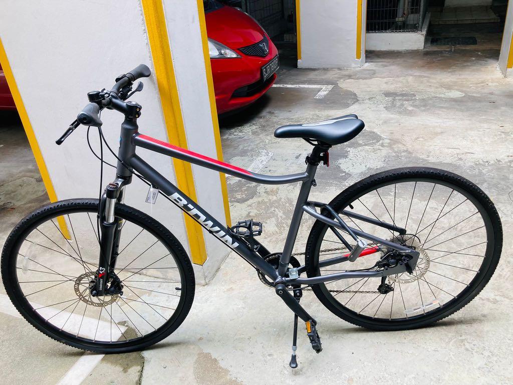 Riverside 500 9sp hybrid bike top