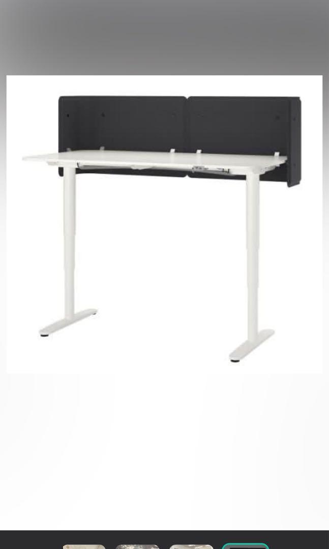 IKEA Bekant Desk Screen / Divider, 傢俬＆家居, 傢俬, 其他家居傢俬 Carousell