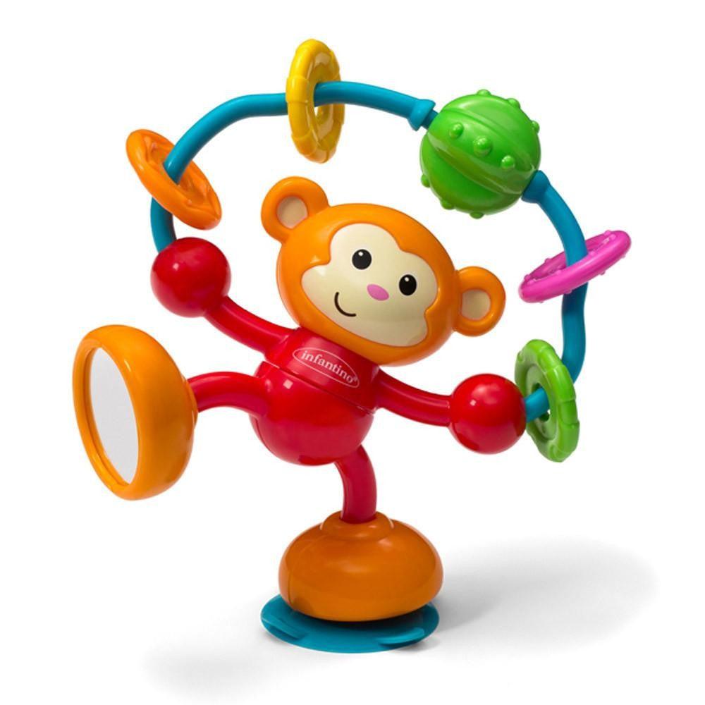Infantino STICK SPIN HIGH CHAIR PAL baby toy interactive toy