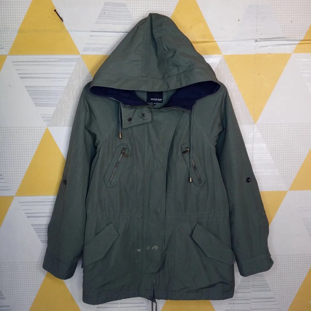 Jaket Parka Brand Bonnie Alex, Fesyen Pria, Pakaian , Baju Luaran di  Carousell