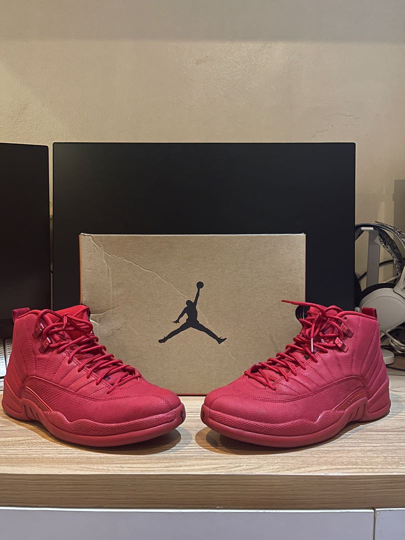 jordan 12 triple red