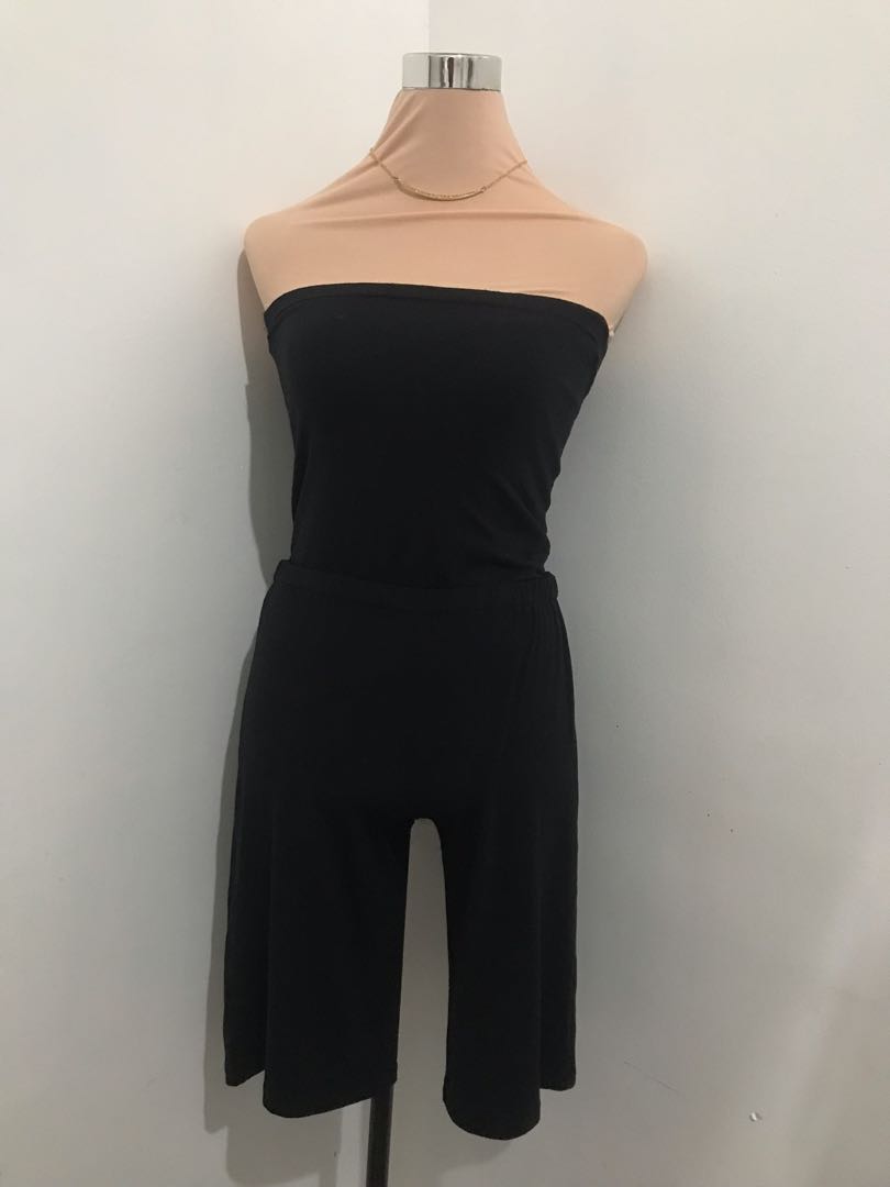 Luba Romper in Black