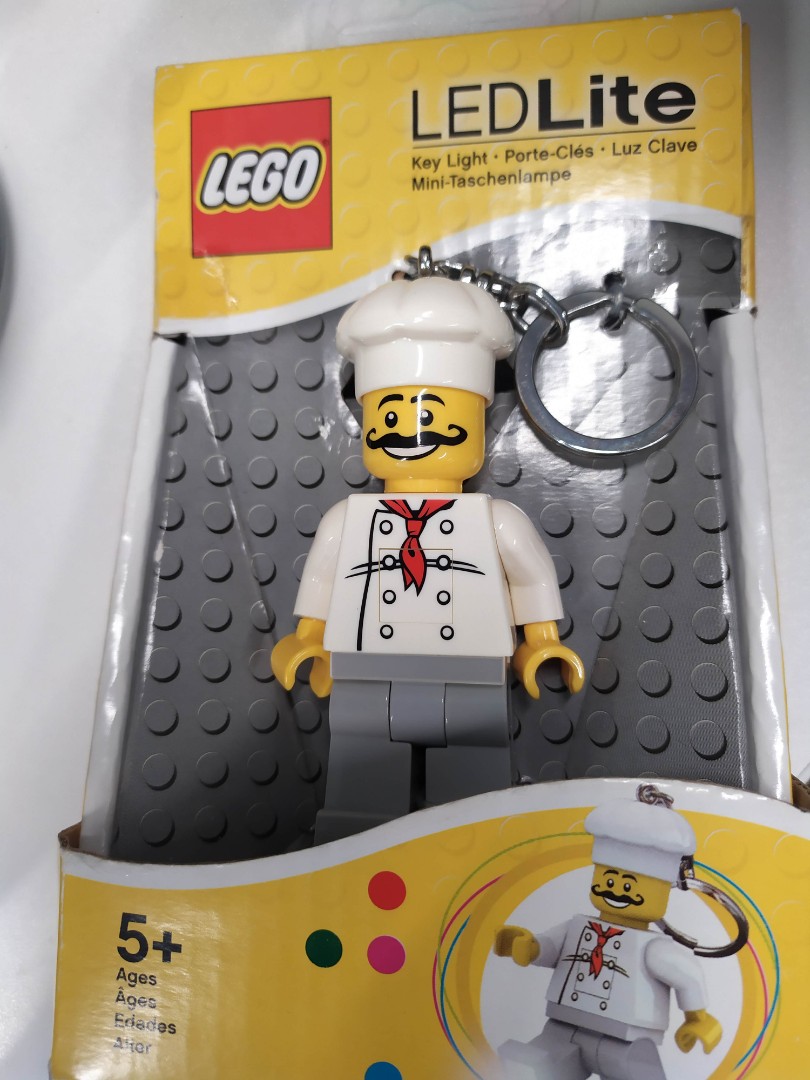 Lego chef ledlite key chain keyring
