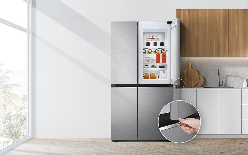 LG RVS-M245NS 24.5 cu.ft. Side by Side Refrigerator, TV & Home ...