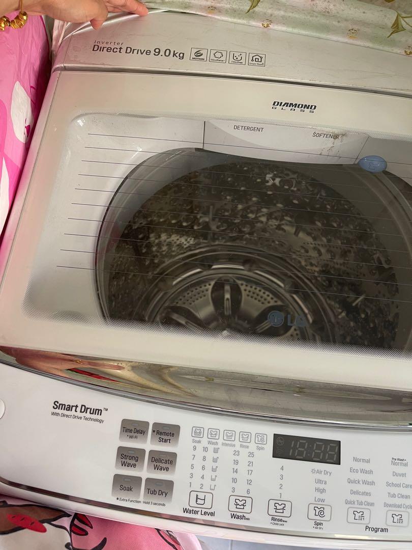 LG 9kg Smart Drum Wash Model WFT9081DD, TV & Home Appliances, Washing
