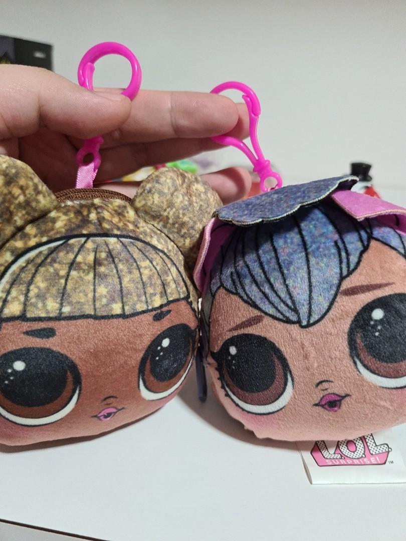 Lol surprise queens kitty queen and queen bee pouch with chain