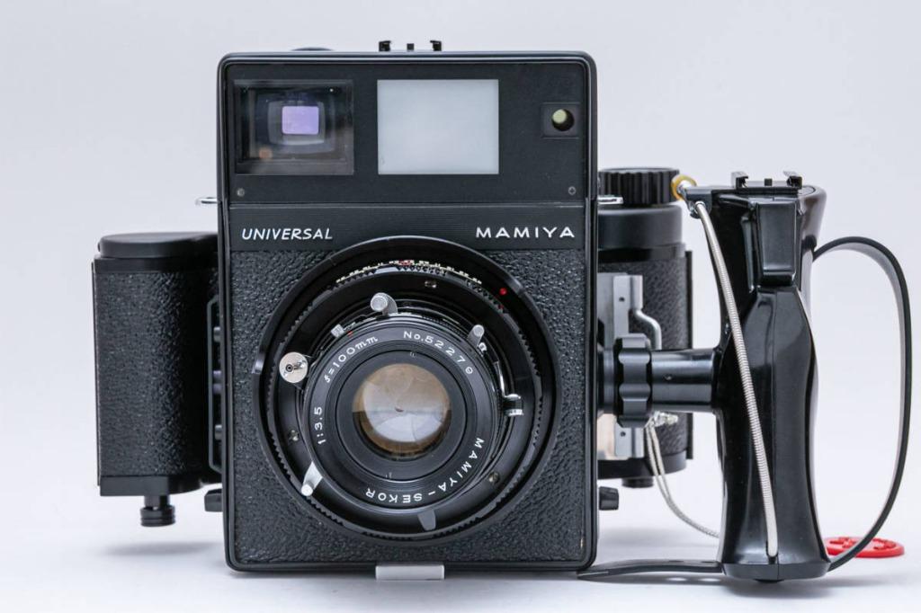 Mamiya Universal Press, Sekor 100mm F3.5, 攝影器材, 相機- Carousell