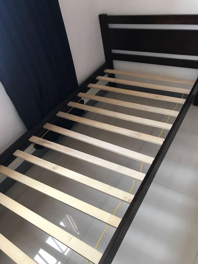 Mandaue Foam Single Bed Frame, Furniture & Home Living, Furniture, Bed