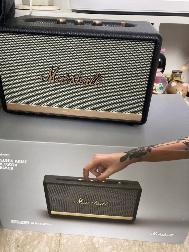 Marshall acton 2 wireless home Bluetooth speaker, Audio, Soundbars